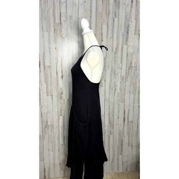Free People FP Beach Women's XS Black Halter Cover Up Dress - Picture 4 of 5